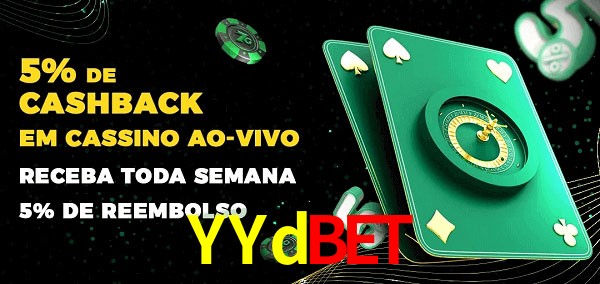 Promoções do cassino ao Vivo YYdbet